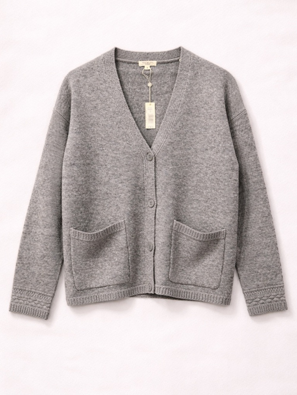 Max Studio Gray Cardigan – Small